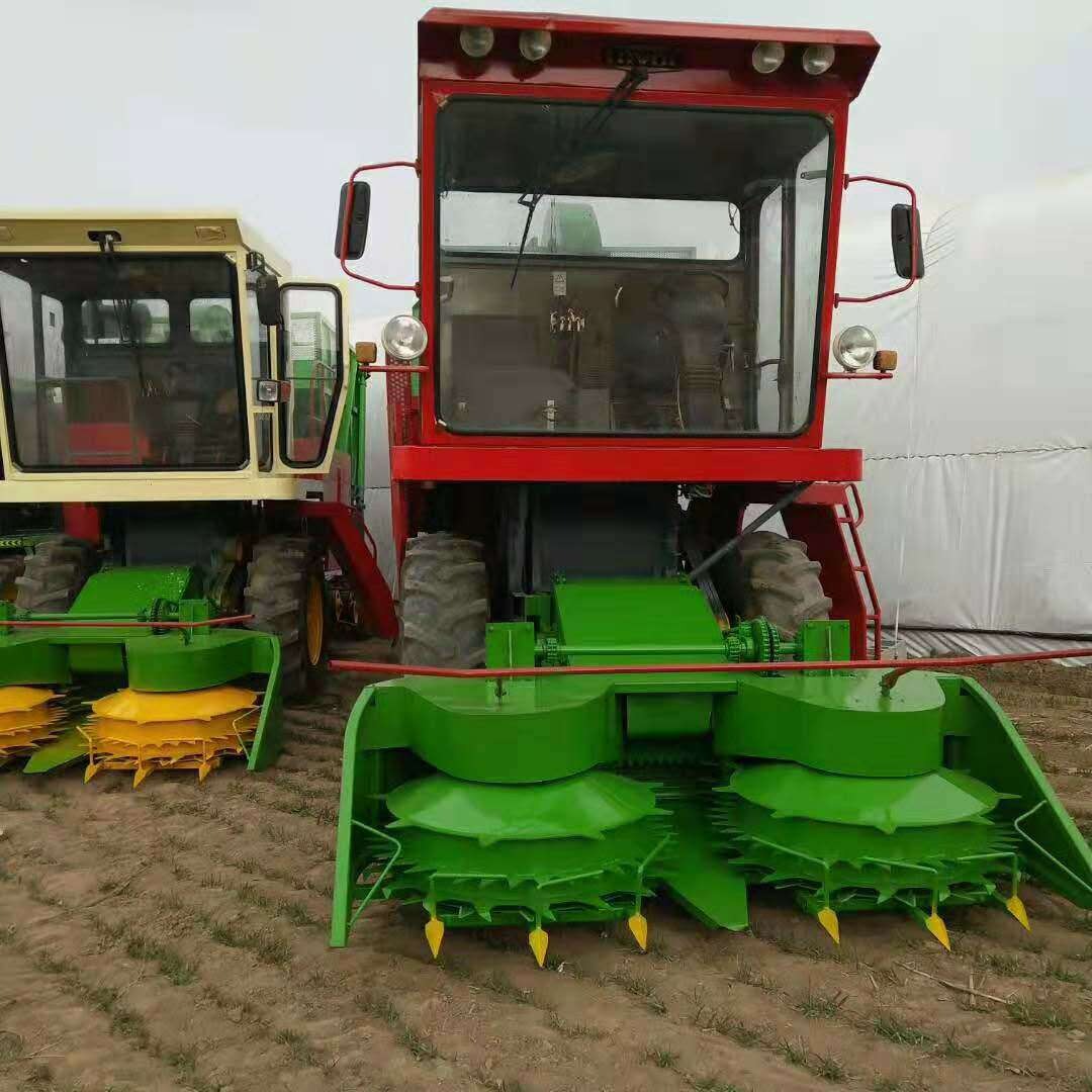 养殖业机械玉米秸秆收割粉碎回收打包机高秆作物收割机青储机