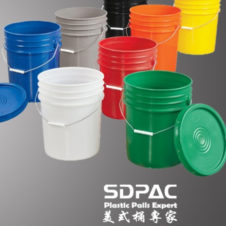 20L透明酵素专用桶、高端PVC地板胶专用桶 美式塑料桶