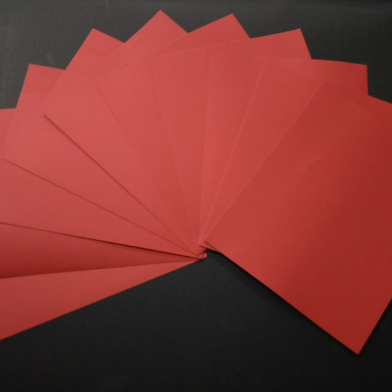 明盛红卡厂家直销：110g-170g红卡纸