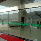 感应门厂家南山科技园施工现场安装防火洁净玻璃门