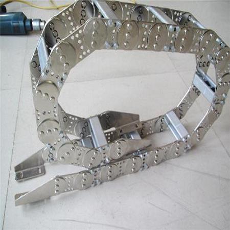 TL型桥式钢制拖链 钢铝拖链机床电缆金属不锈钢拖链坦克链