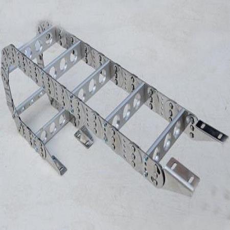 钢制拖链 线槽工程电缆金属机床尼龙塑料不锈钢铝坦克链条