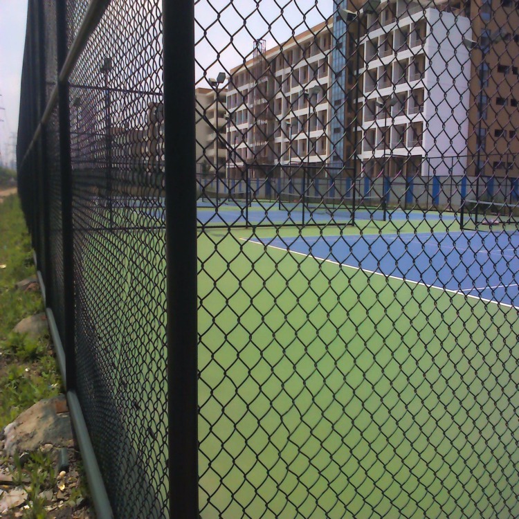 厂家定做 圈地框架护栏网 包塑铁丝勾花围网 球场防护网
