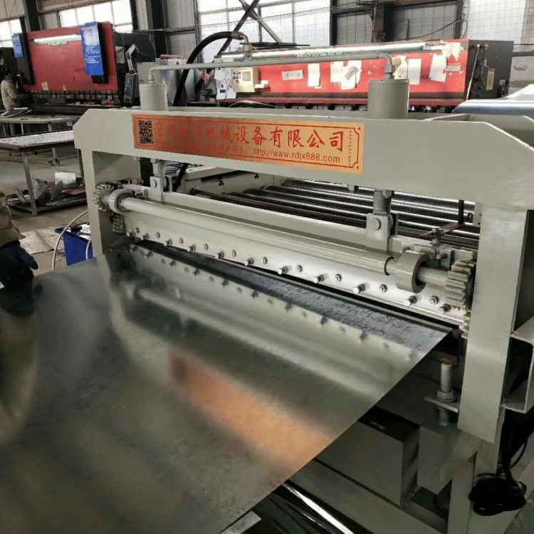1.25米2个厚镀锌板压平机 全自动压平机厂家生产钢板开平机 镀锌板开平线