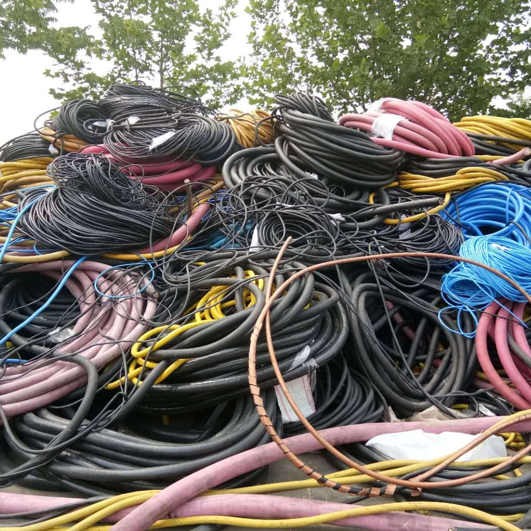 二手电缆回收 废电缆回收 带皮电缆