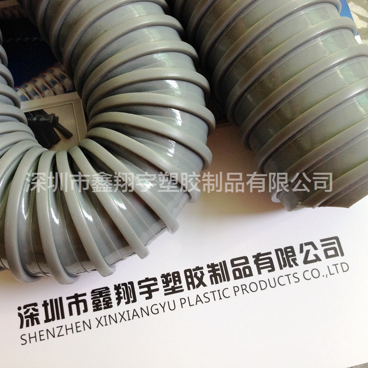 深圳厂家直销PVC风琴管/吸料管/集尘管/牛筋管/PVC塑料软管25mm