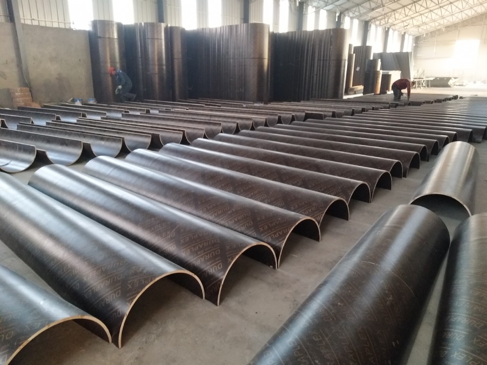 广州圆柱子模板生产定制 欧特 建筑圆柱木模板生产定制