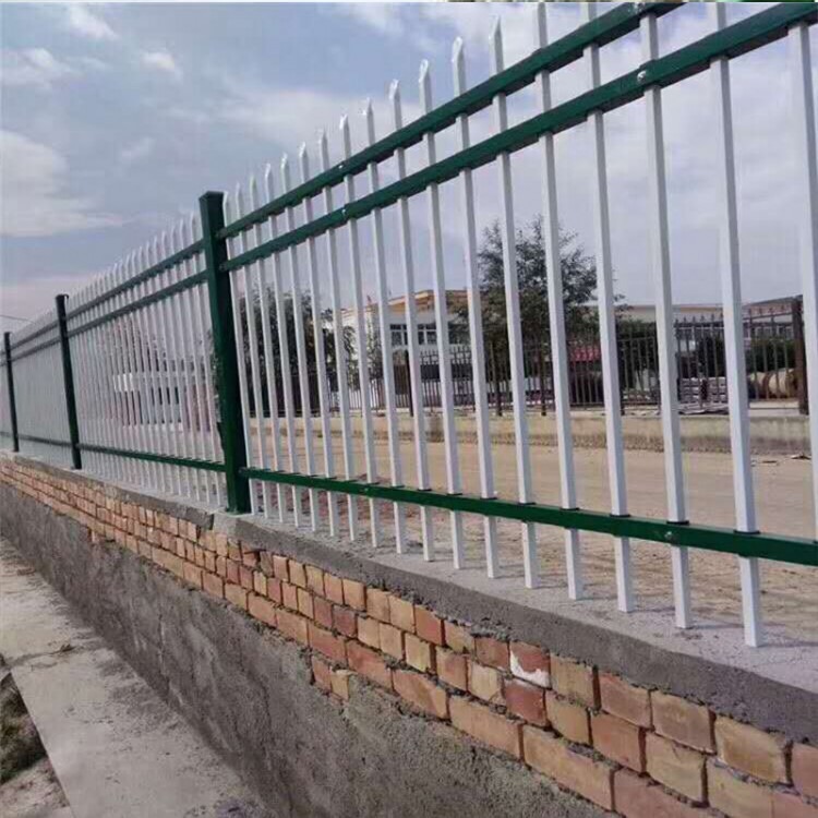 浙江厂家生产锌钢围墙护栏小区围墙别墅防护铁艺隔离栏庭院学校社区栅栏