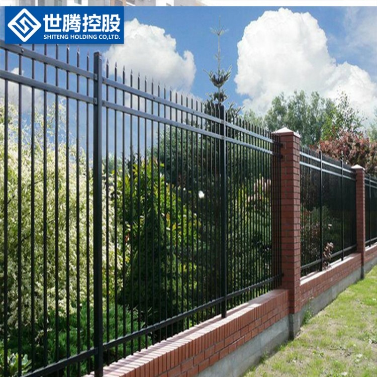 厂家直销小区防攀爬围墙护栏 学校锌钢围墙围栏