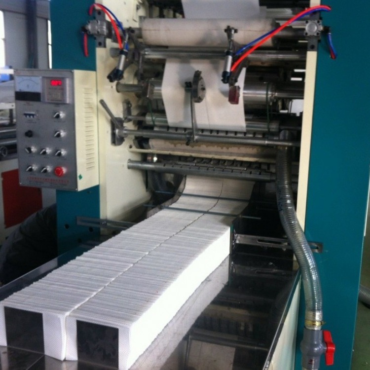 中顺全自动擦手纸加工设备 擦手纸折叠生产机械