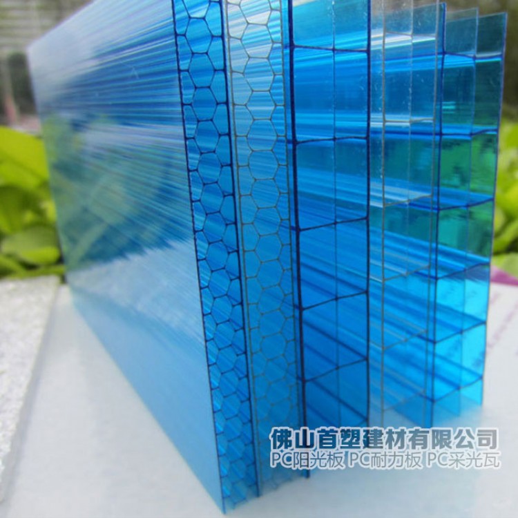 12mm阳光板 三层pc阳光板 生产加工