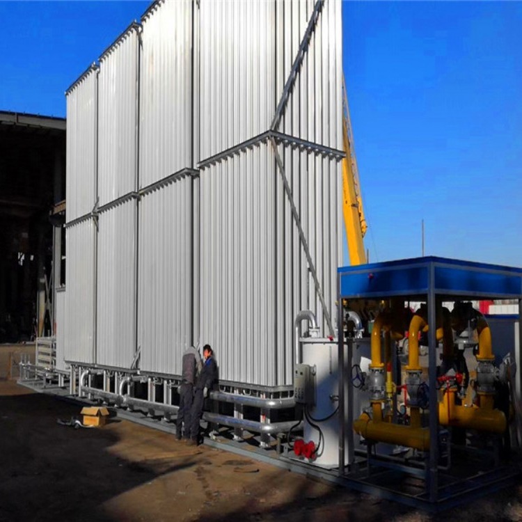 厂家供应LNG撬装成套设备 气化器双路 水浴式气化器  卸车增压器