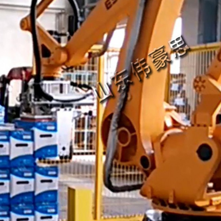 厂家供应码垛机器人 全自动纸箱包装码垛设备