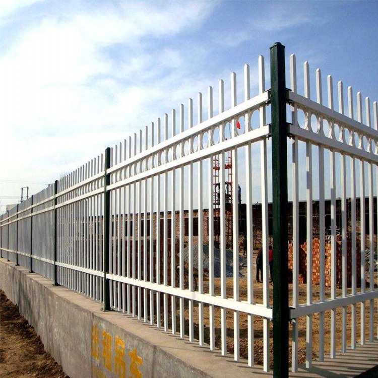 市政马路绿化带围栏庭院隔离栏杆锌钢草坪护栏小区学校栏杆铁艺围栏 现发