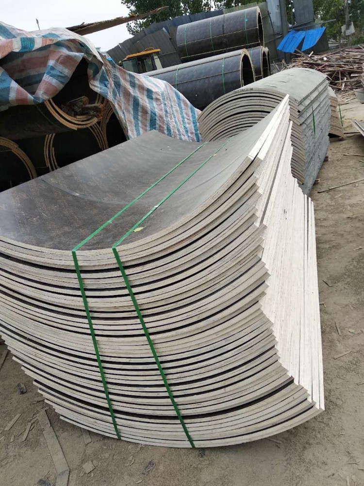 伊犁圆柱子模板生产定制 欧特 建筑圆柱木模板生产定制
