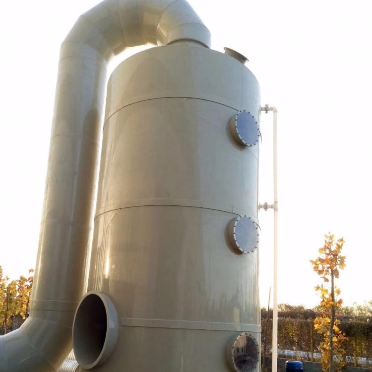 厂家直销 废气处理环保设备 PP喷淋塔 