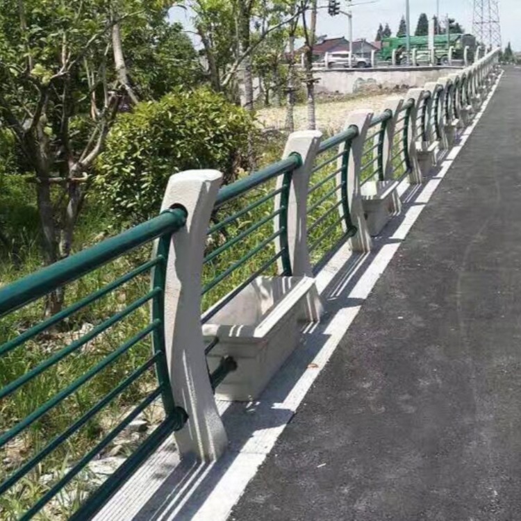 杭州世腾304不锈钢复合管桥梁护栏 厂家定制景观栏杆围栏 河道防护隔离护栏