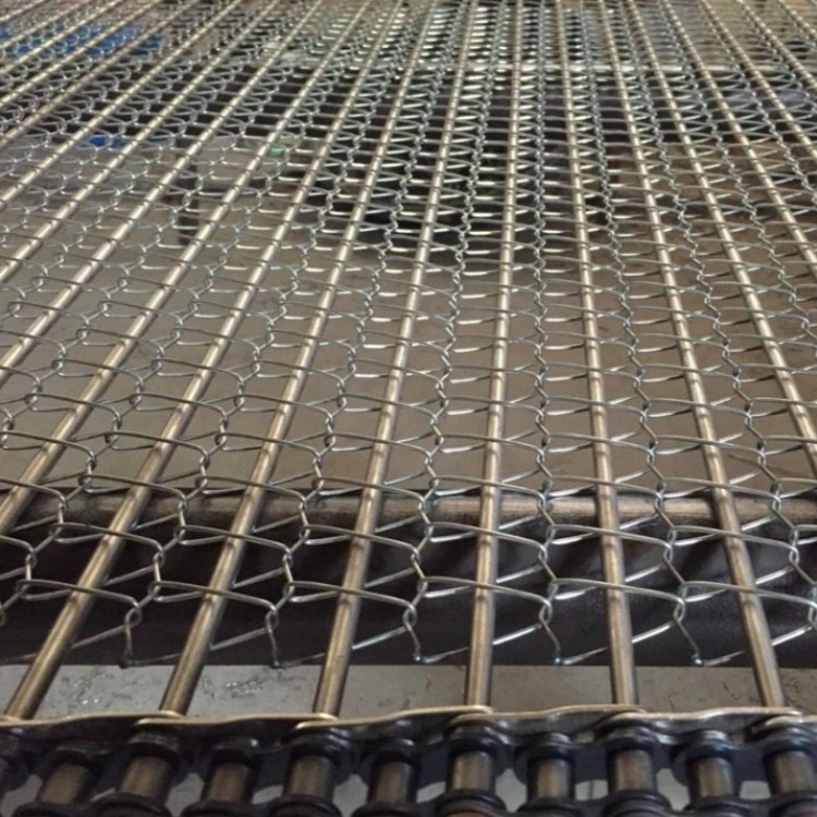 定做不锈钢链条式网带 流水线输送式网带 优质小虾米流水线网带厂家定制