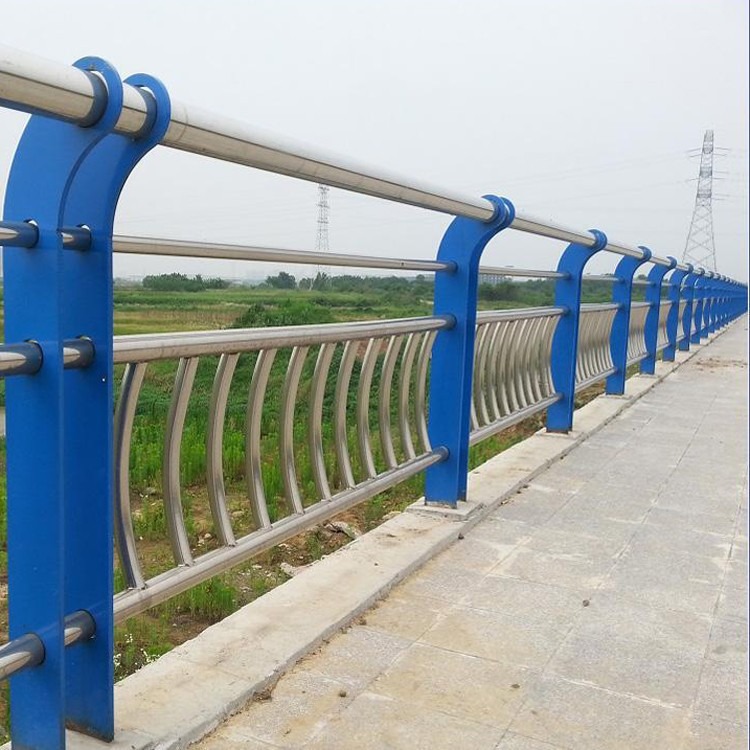不锈钢防撞护栏栏杆 桥梁护栏 城市景观护栏