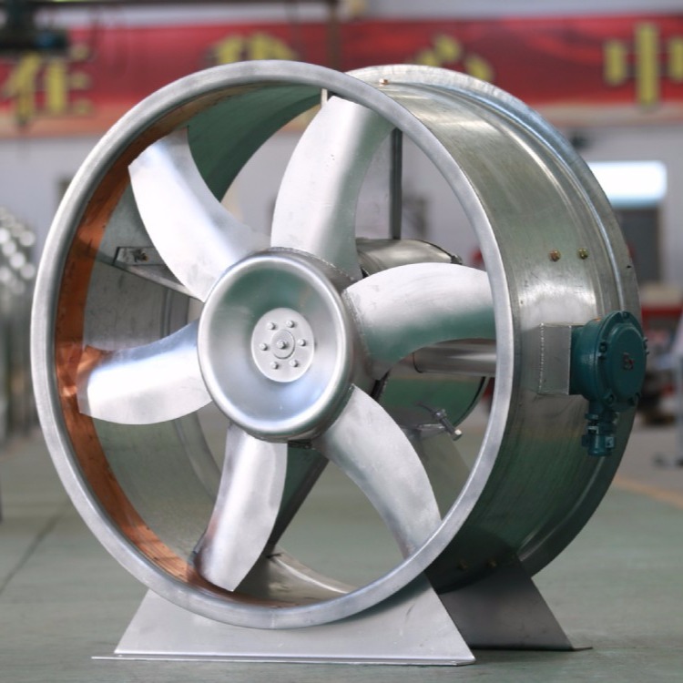 西宁市厂家直销3C认证轴流式消防高温排烟风机 HTF消防高温排烟轴流风机厂家
