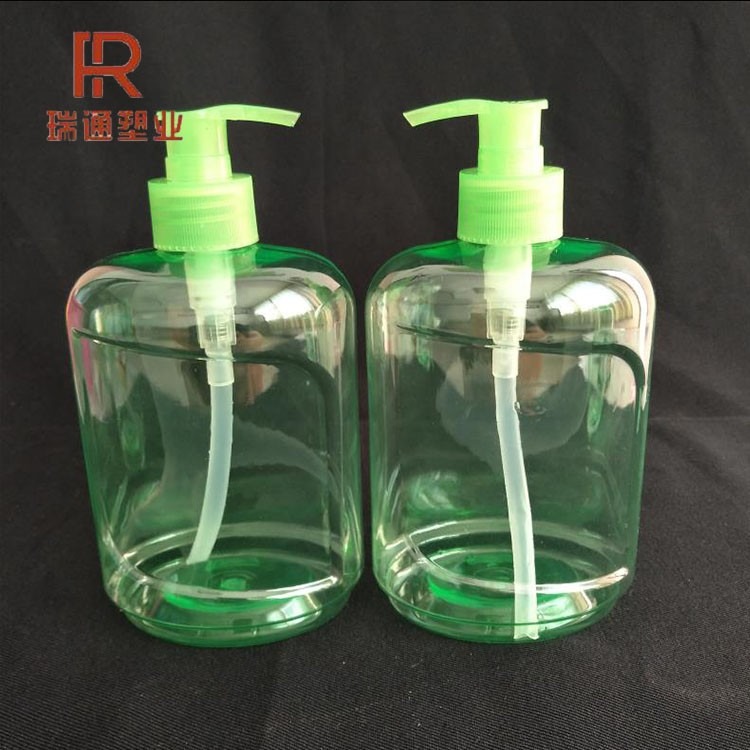 瑞通 洗手液瓶 500毫升透明塑料瓶