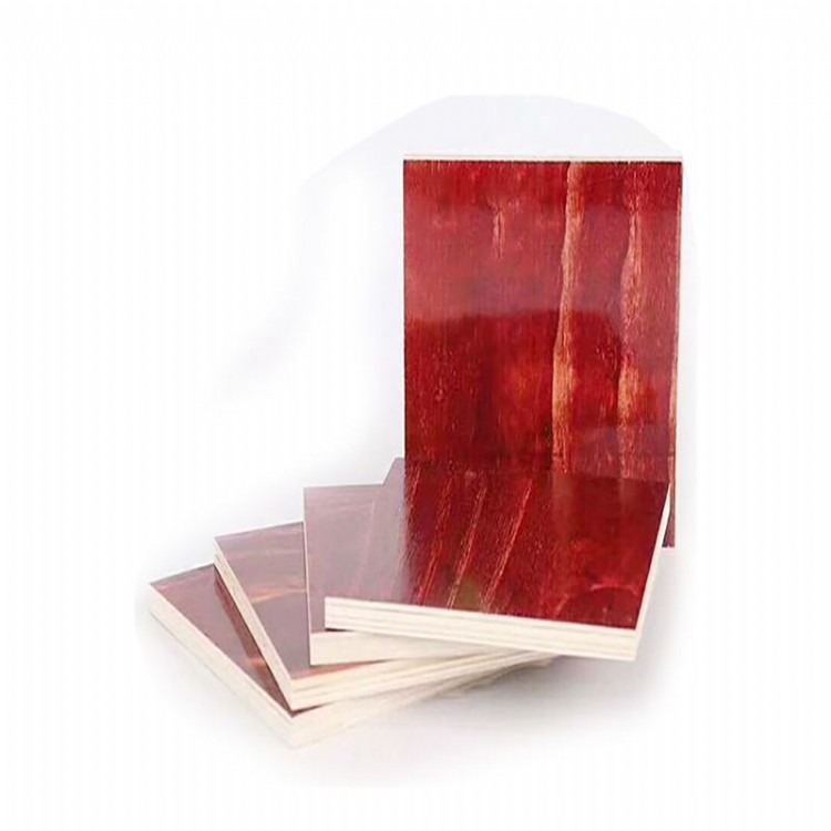 建筑模板覆膜板胶合板酚醛胶面清水模板建筑红板厂家直供
