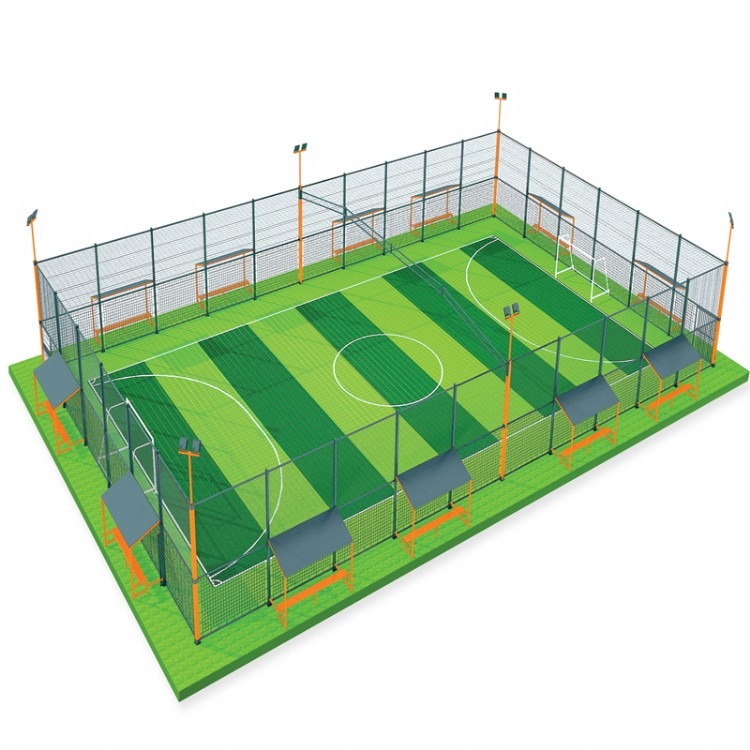 组装式足球场围网规格介绍 河北球场围网厂家供应各种规格足球场围网