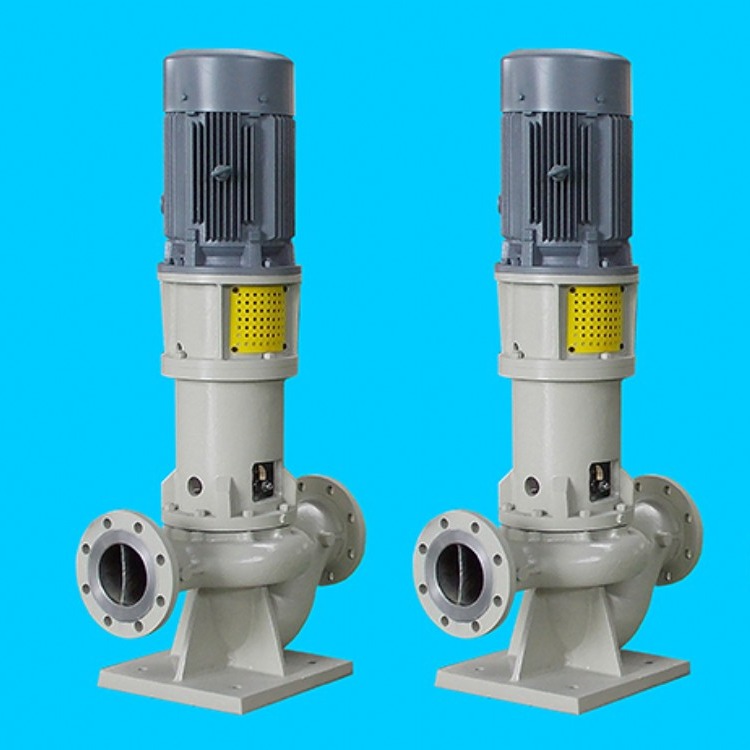 中泵科技磁力管道泵MLP80-2防腐防漏立式管道泵