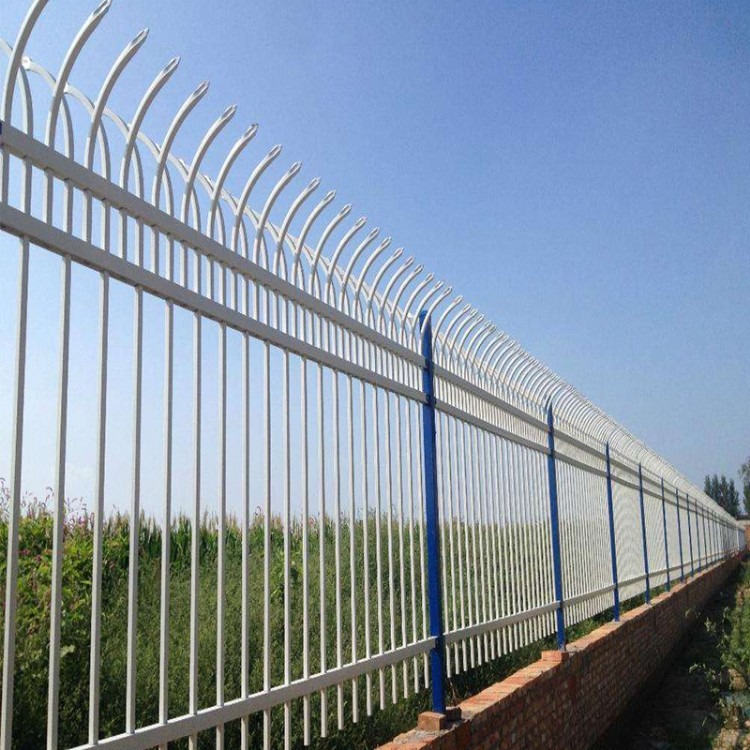 小区锌钢护栏 铁艺锌钢护栏围墙
