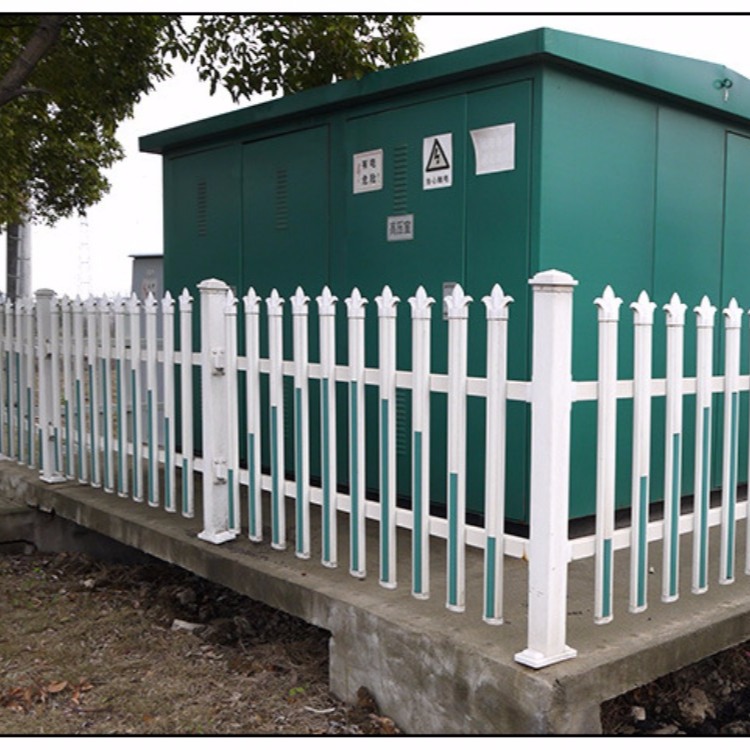 金路护栏厂家加工生产无锡市江阴市PVC护栏别墅庭院PVC护栏电力围栏变压器护栏 