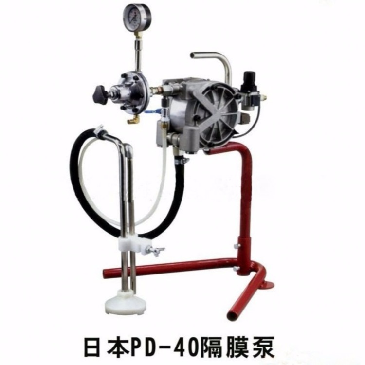 日本ASAHI SUNAC旭大隈PD-40隔膜泵 气动油泵 油漆单吸式泵