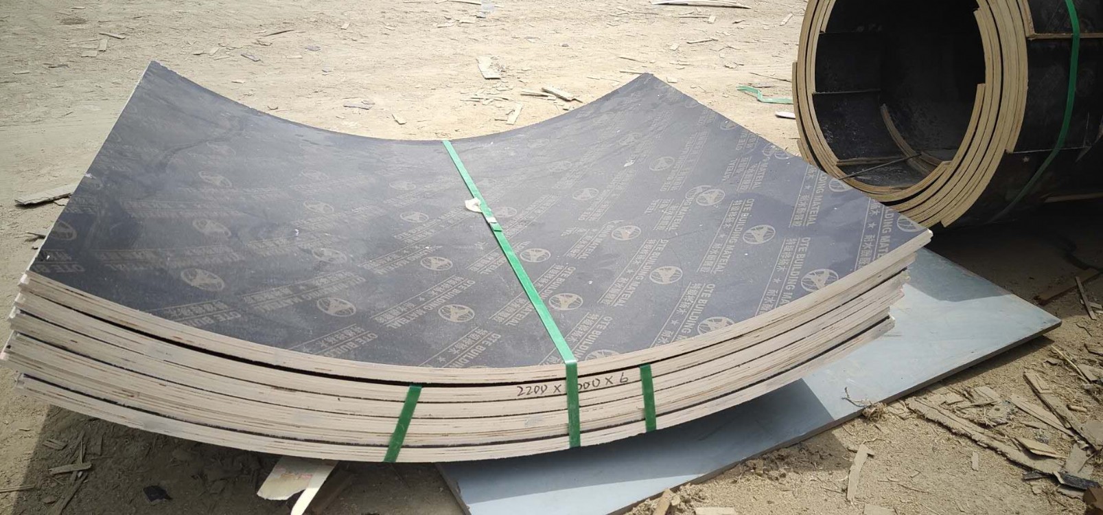 邢台圆柱子模板生产定制 欧特 建筑圆柱木模板生产定制