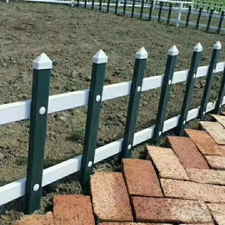 新乡PVC护栏花坛草坪塑钢花园小区护栏PVC栅栏塑钢栏杆围栏