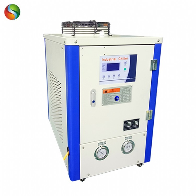 搏佰上海嘉定工业风冷式冷水机  注塑机如何配冷水机  制冷机生产厂家