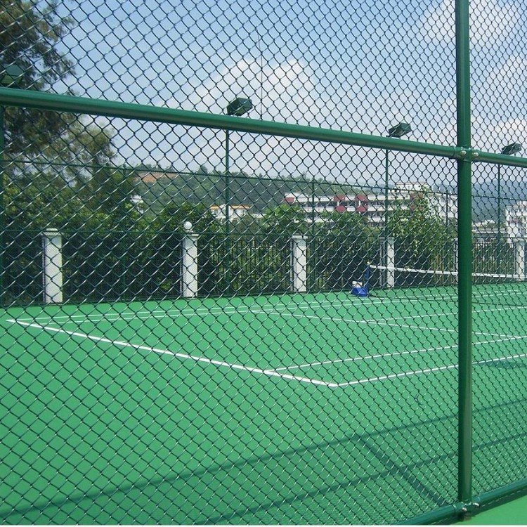 篮球场网球场足球场护栏体育场围网勾花网铁丝网定做全国上门安装