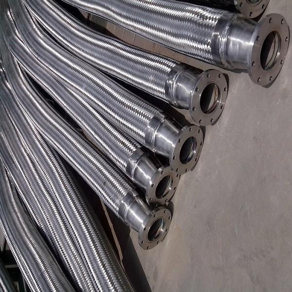 螺纹连接不锈钢金属软管高压金属软管不锈钢法兰连接金属软管厂家直销
