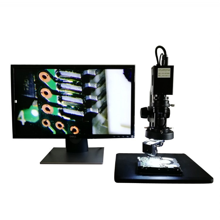 3D/3维立体高清视频显微镜 检测PIN角孔径内壁电子原器件检测