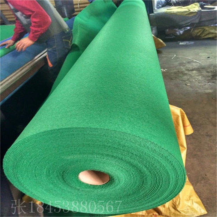 河南安阳环保绿色防尘布 盖土绿色聚酯防尘布价格 绿色土工布厂家 