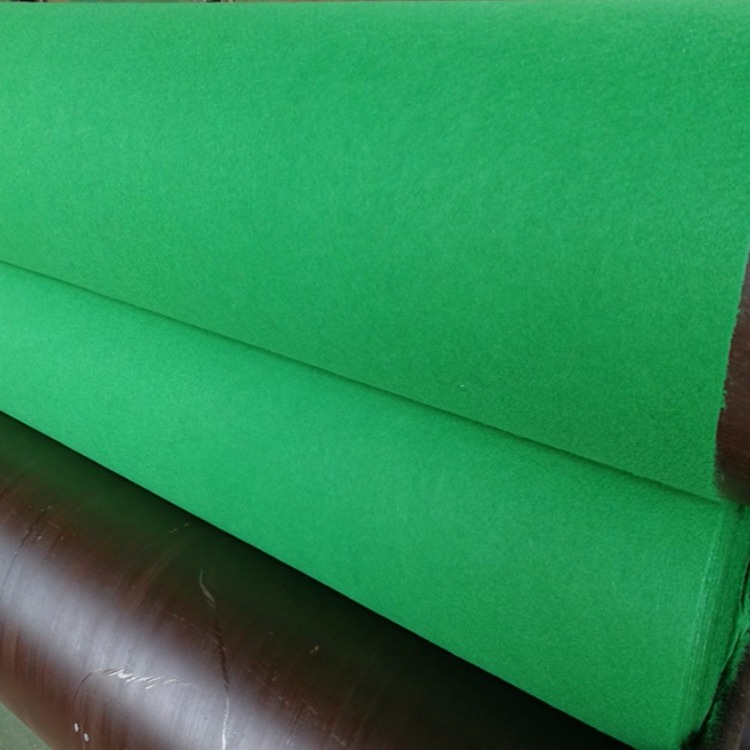 河南洛阳环保绿色防尘布 盖土绿色聚酯防尘布价格 绿色土工布厂家 
