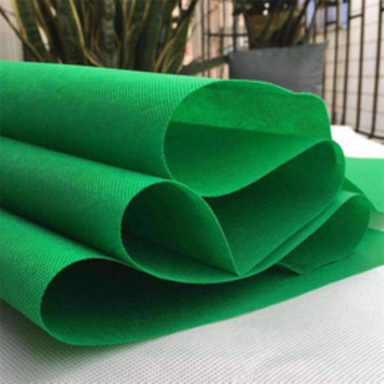 绿色环保防尘布 环保绿色防尘布 聚酯绿色土工布厂家供应