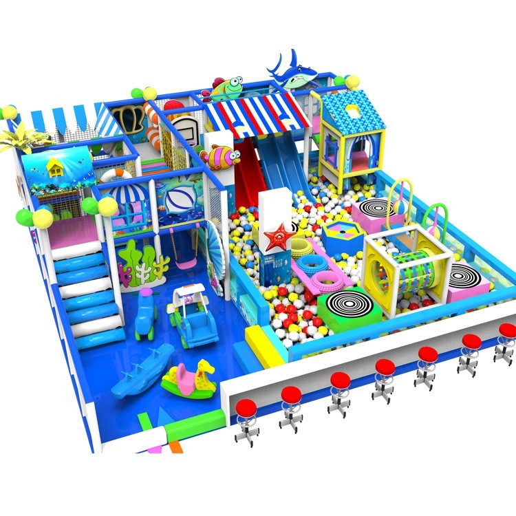 哈皮游乐 大型淘气堡室内儿童乐园设备幼儿园游乐场海洋球亲子餐厅