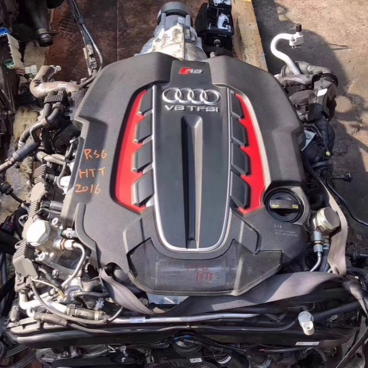 奥迪R8 TTS RS7缸体 奥迪RS6 C6发动机总成 凸机变速箱波箱 分动箱原装拆车件