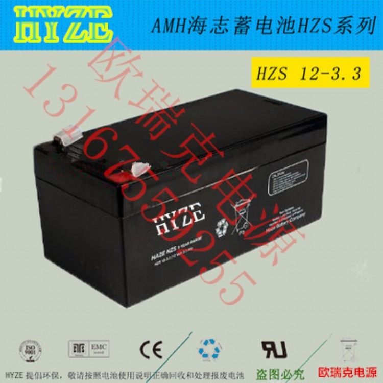 海志蓄电池HZS12-100