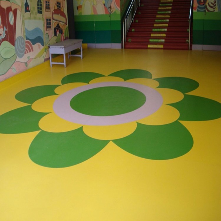 幼儿园塑胶地板，德彩3.0幼儿园塑胶地板价格