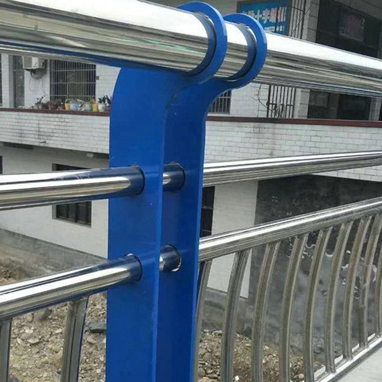 人行天桥护栏 304不锈钢碳素钢河道景观护栏 高架桥梁防撞栏杆