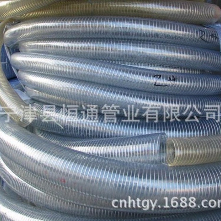 钢丝螺旋增强软管 钢丝螺旋管 pu塑料软管 精工细作 供货及时