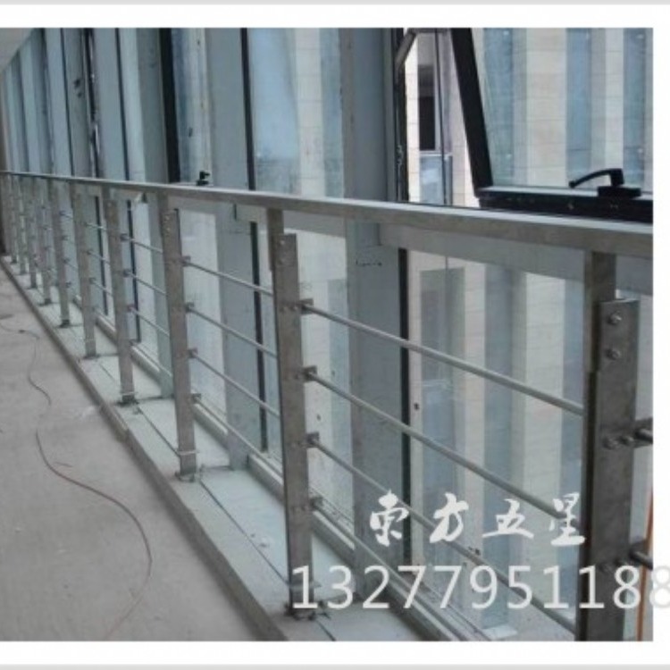 湖北武汉东方五星不锈钢栏杆制作安装厂家价格合理 LG-01