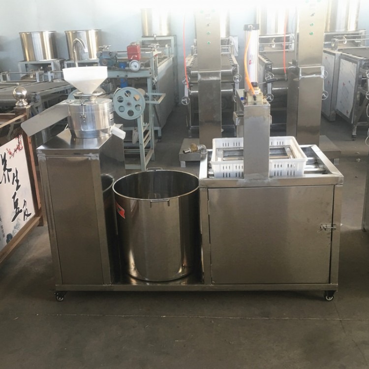  本公司常年制造花生豆腐机流水线  新型不锈钢花生豆腐机 生产设备 