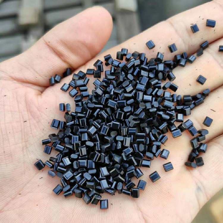 PC/PBT抽粒料再生塑料颗粒高光高冲击塑胶原料厂家直销回收料黑色PC+PBT