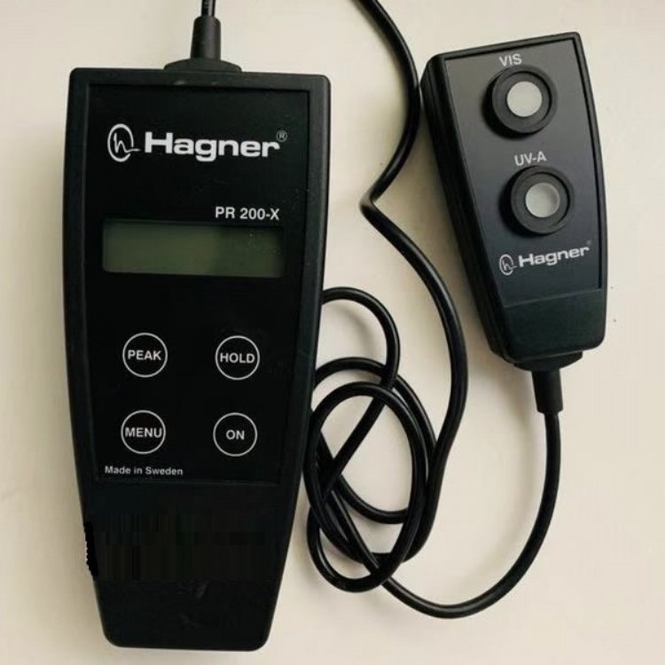 瑞典Hagner PR 200-X二合一照度计，可见光Lux和紫外线UV-A组合式